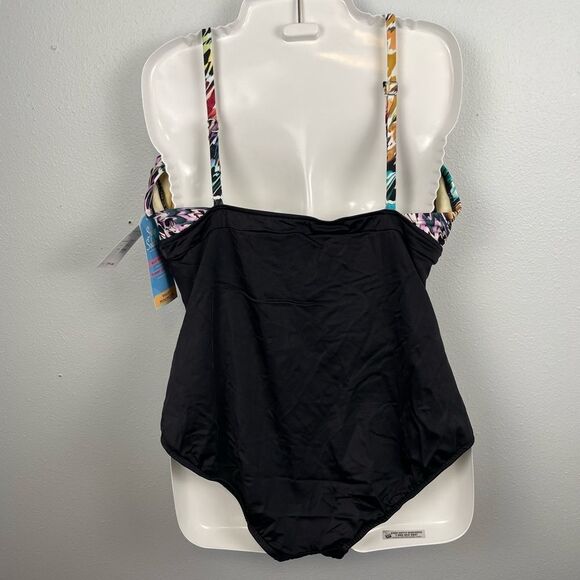 NWT Swim Solutions One Piece Swim Suit Size 16 - Picture 5 of 6